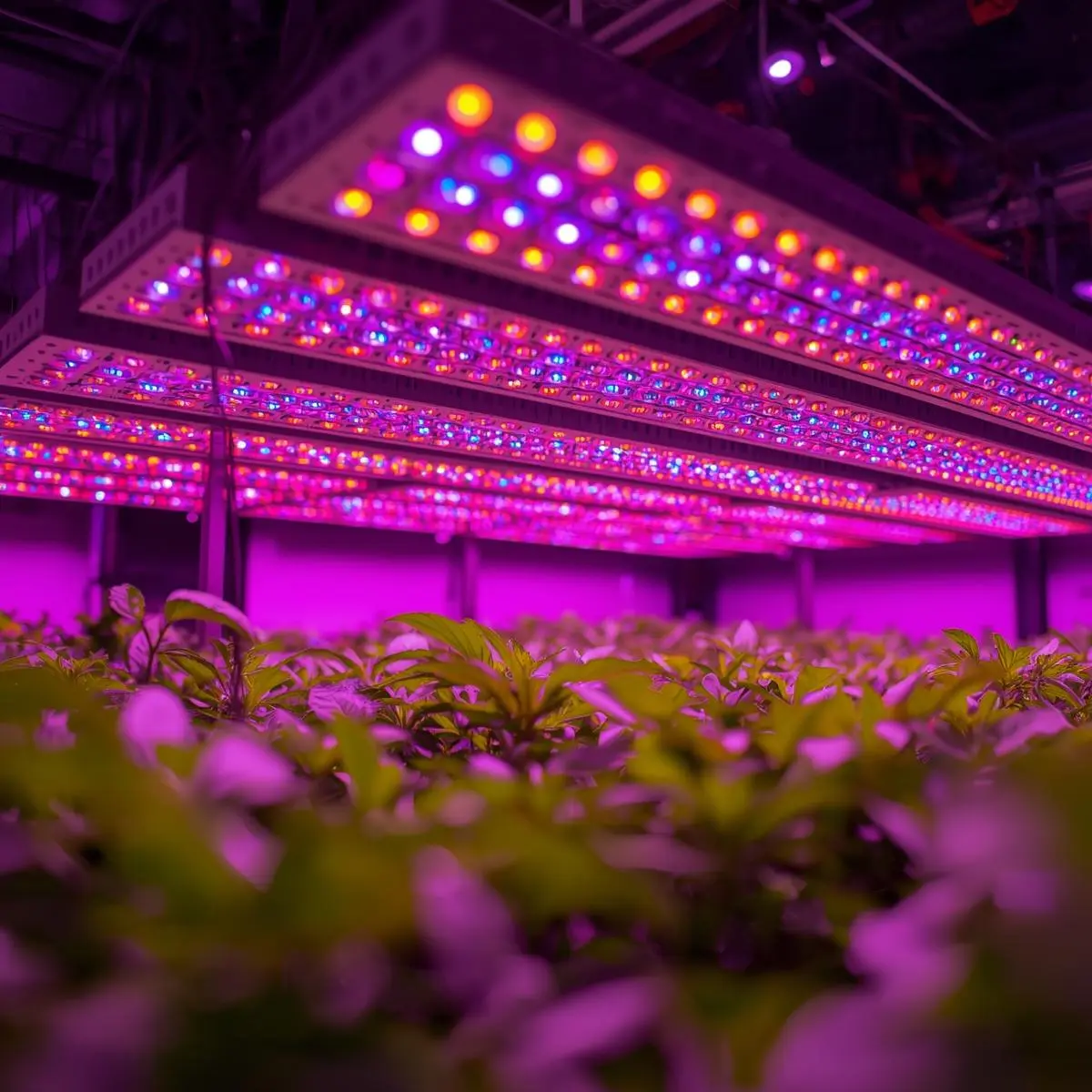 best LED grow lights for indoor plants on shelves