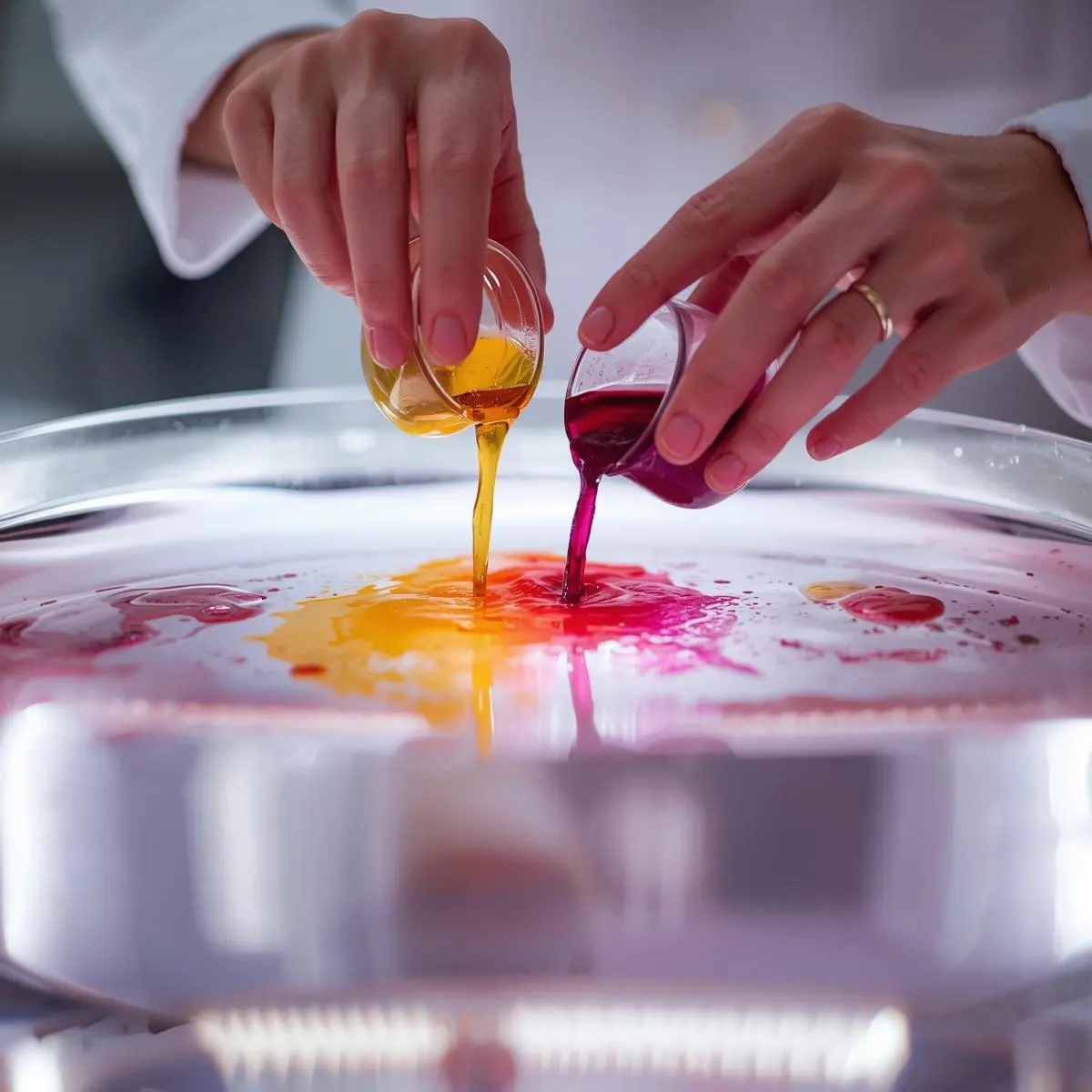 mixing hydroponic nutrients