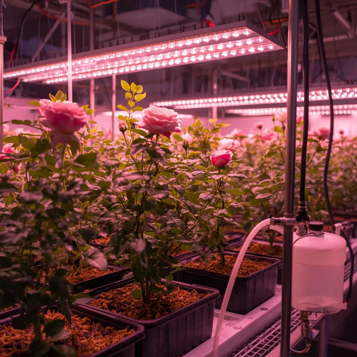 Designing a Drip System for Hydroponic Roses