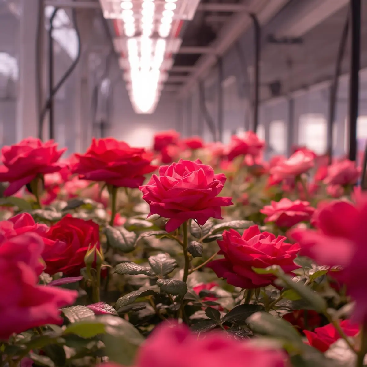pH & EC levels that make hydroponic roses bloom bigger